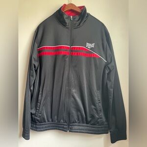 EVERLAST Men’s Red/Black Large Full Zip Warm Up Jacket